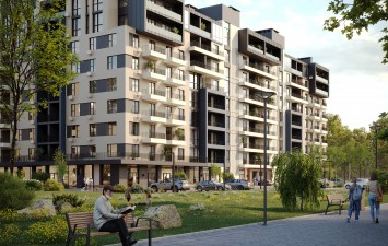 Комплекс житлових будинків  по вул. Капушанській -Бориса Тлехаса, 89а